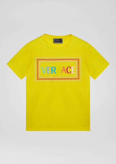 Tricouri Versace 90s Vintage Logo Fete | QFECDXT-08